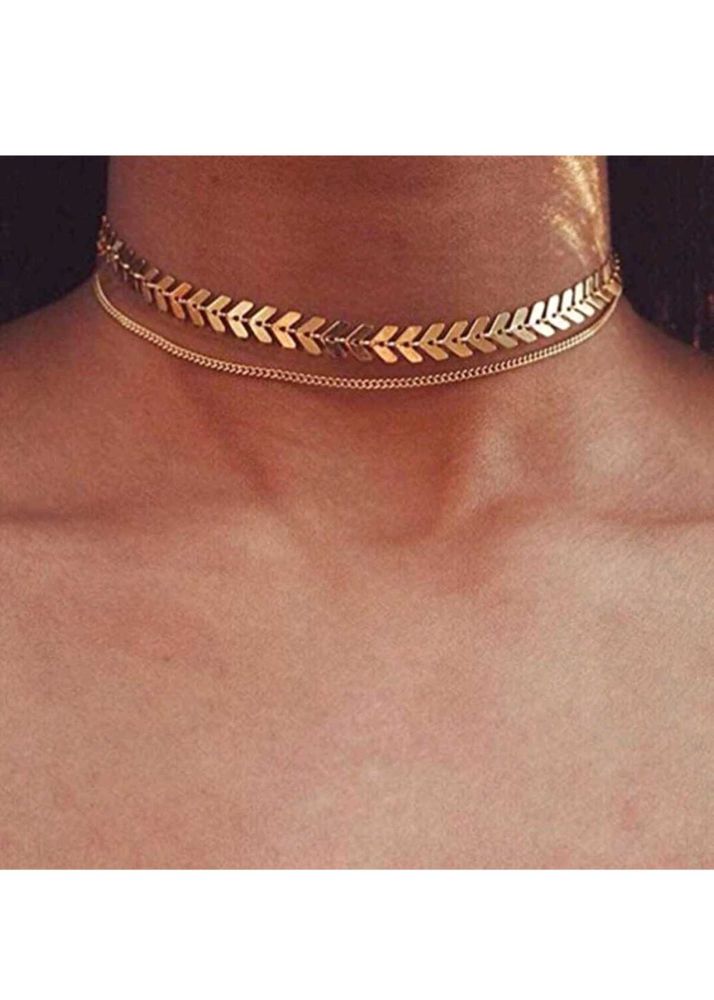 Leaf🪴 Two Layered Necklace