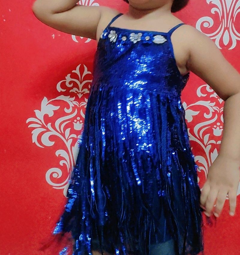 Sequence Fringes Dress