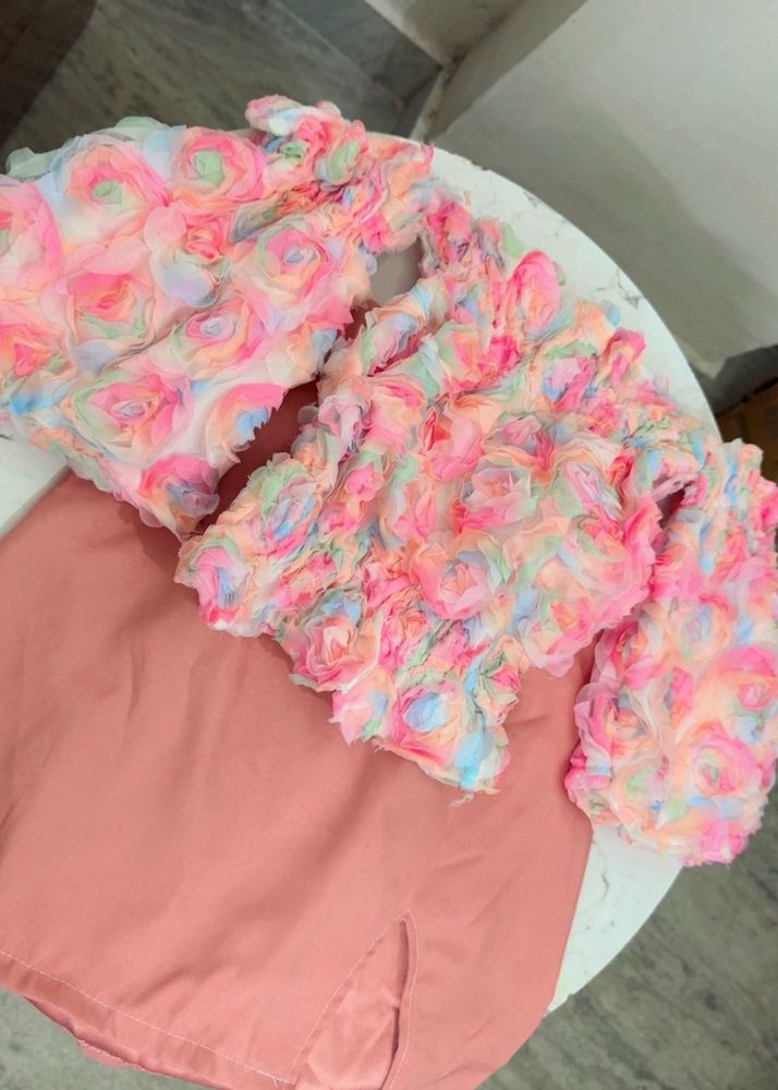 Floral Co-ord Set // Skirt And Off Shoulder Top 🎀