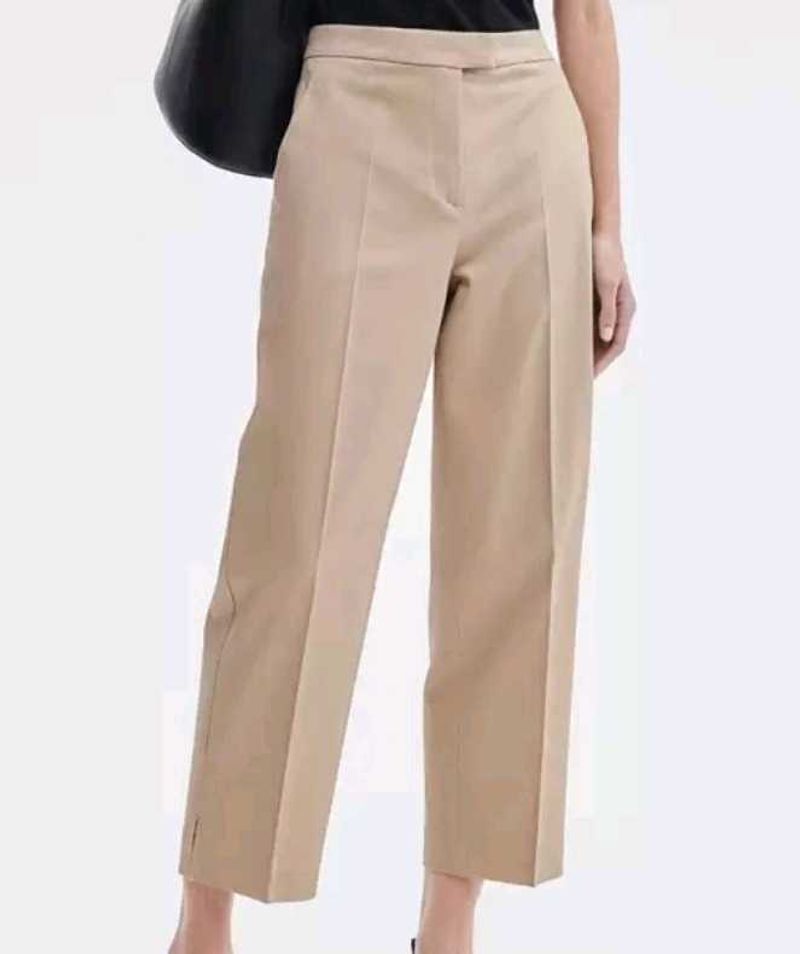 Tailored Beige Trousers
