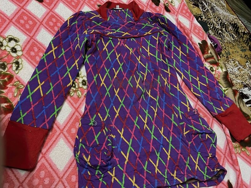 Colorful Patterned Sweater