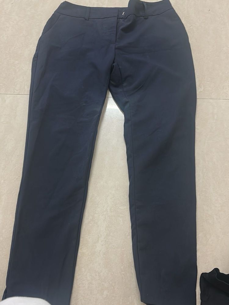Navy Blue Women&#39;s Pants