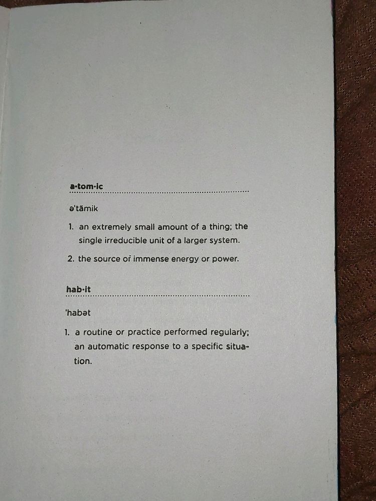 Atomic Habits By JAMES CLEAR.