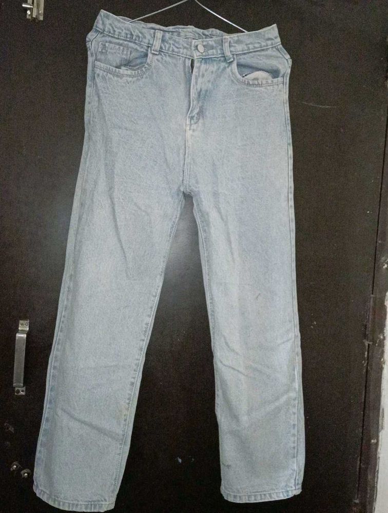 Light Wash Denim Jeans