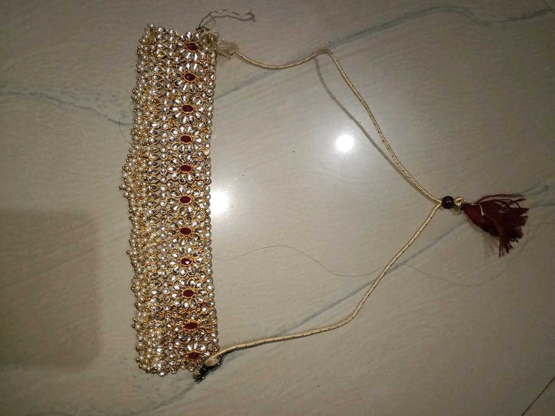 Elegant Kundan Choker Necklace