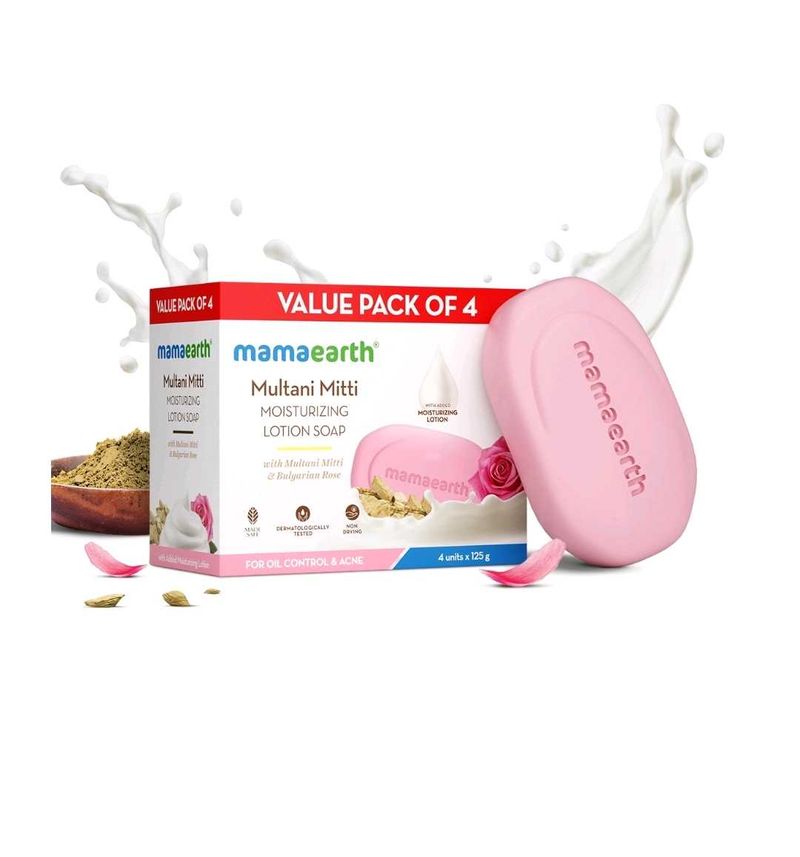 Mamaearth Soap Value Pack Of 1 ( Total 4 Soaps )