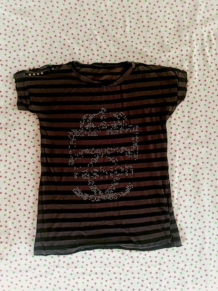 Striped Fashion Tee