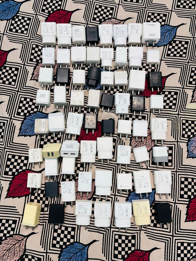 Mixed Lot of Phone Chargers