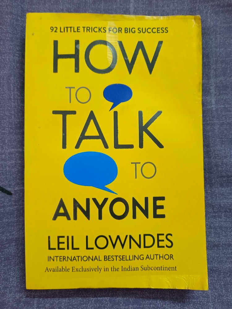 How To Talk Anyone