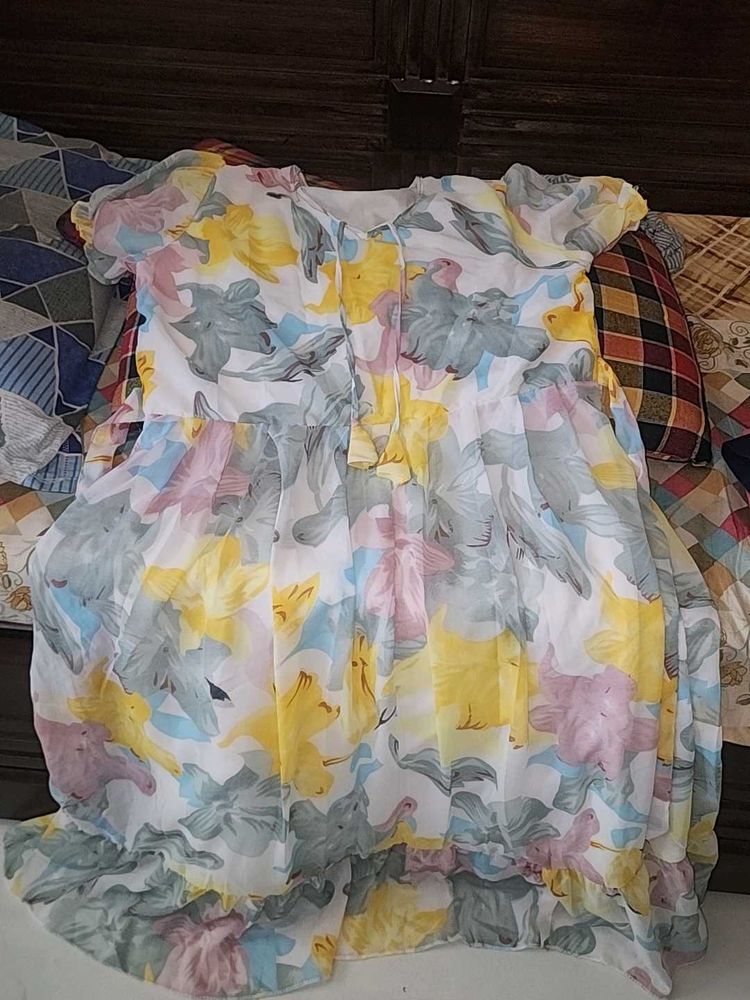 Floral Print Dress