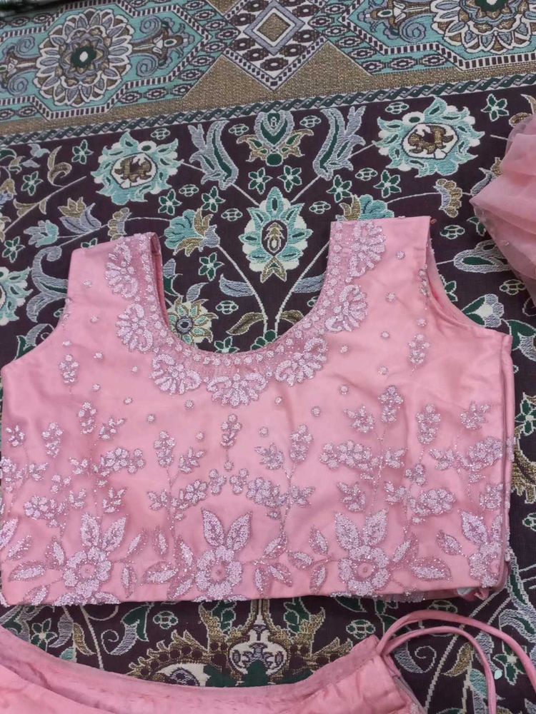 Heavy Pink Wedding Lehanga
