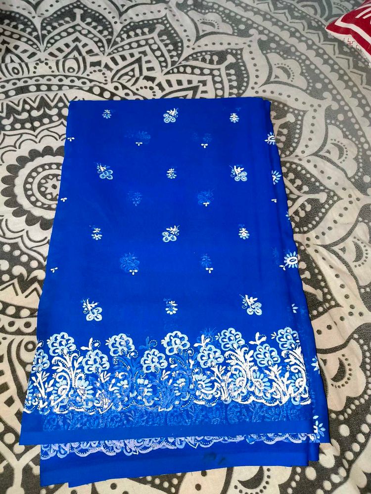 💐Blue Saree💐