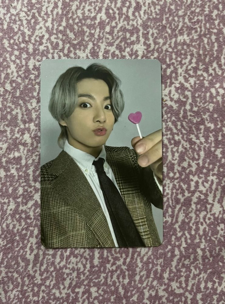Bts official Jungkook Photo Card