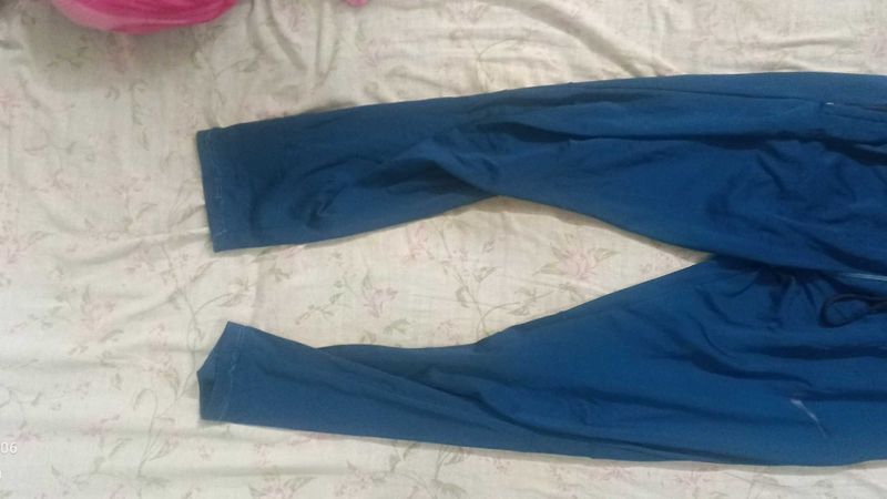 Blue Nike Track Pants