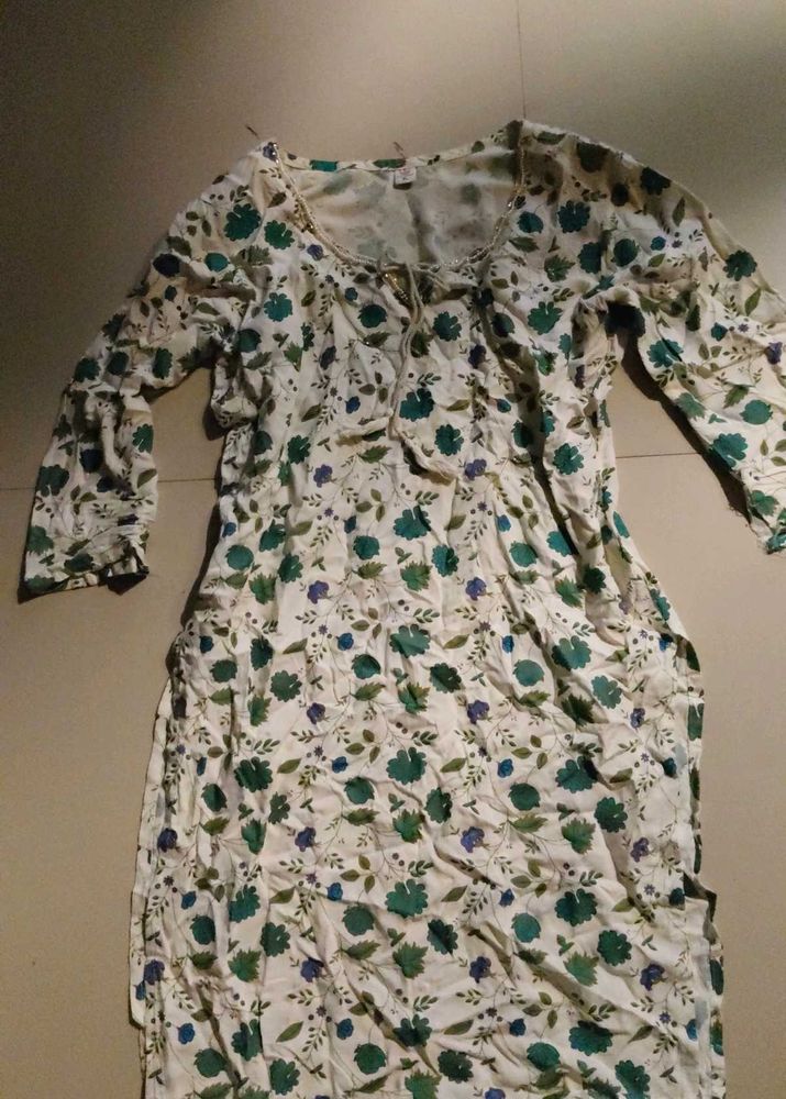 Off White Kurti