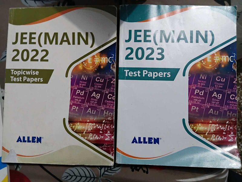 JEE Main 2022 &amp; 2023 Test Papers
