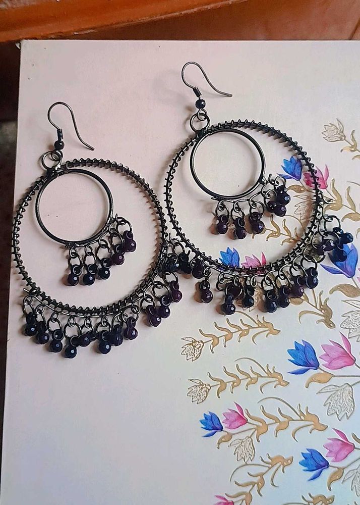 Oxidised Earrings