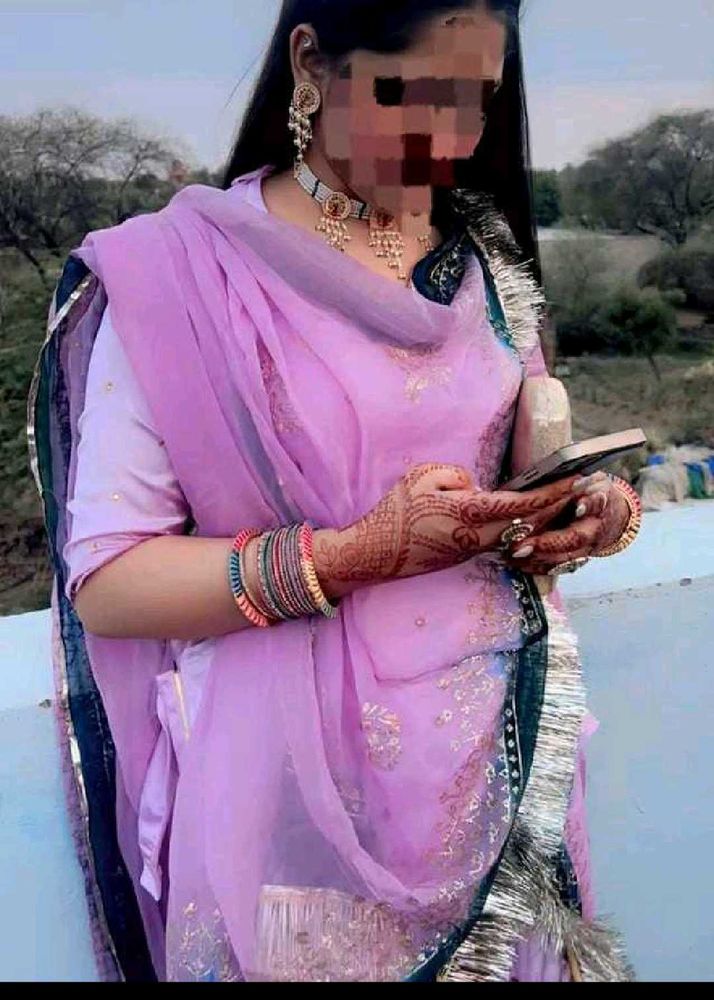 poshak set traditional choli rajasthani rajput