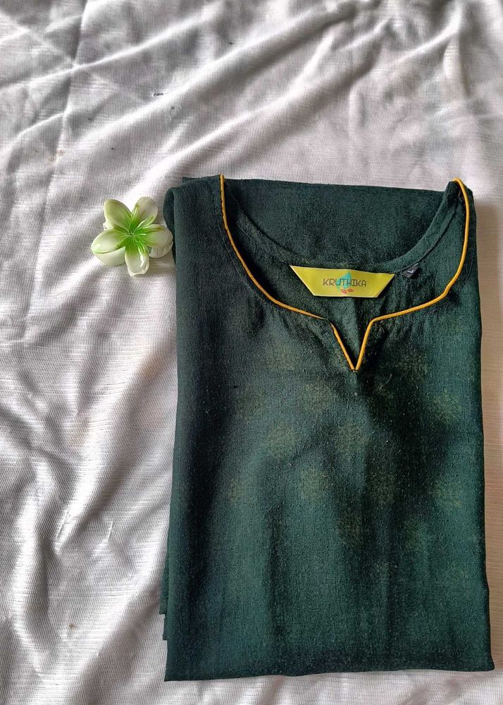 Simple Green Kurta