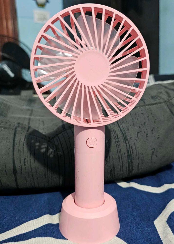 Pink Portable Fan