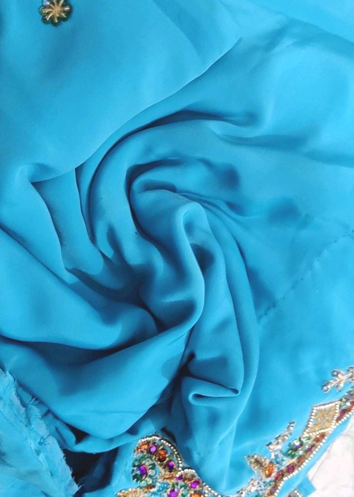 Party Wear Saree With Blause