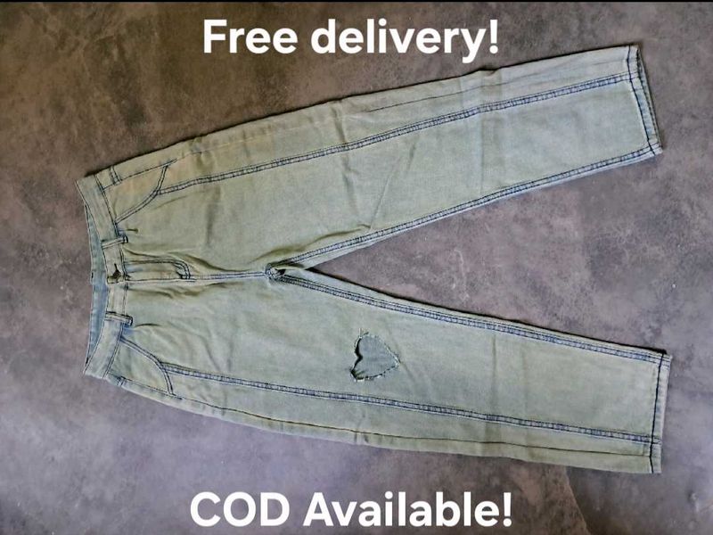 Distressed Unisex Jeans