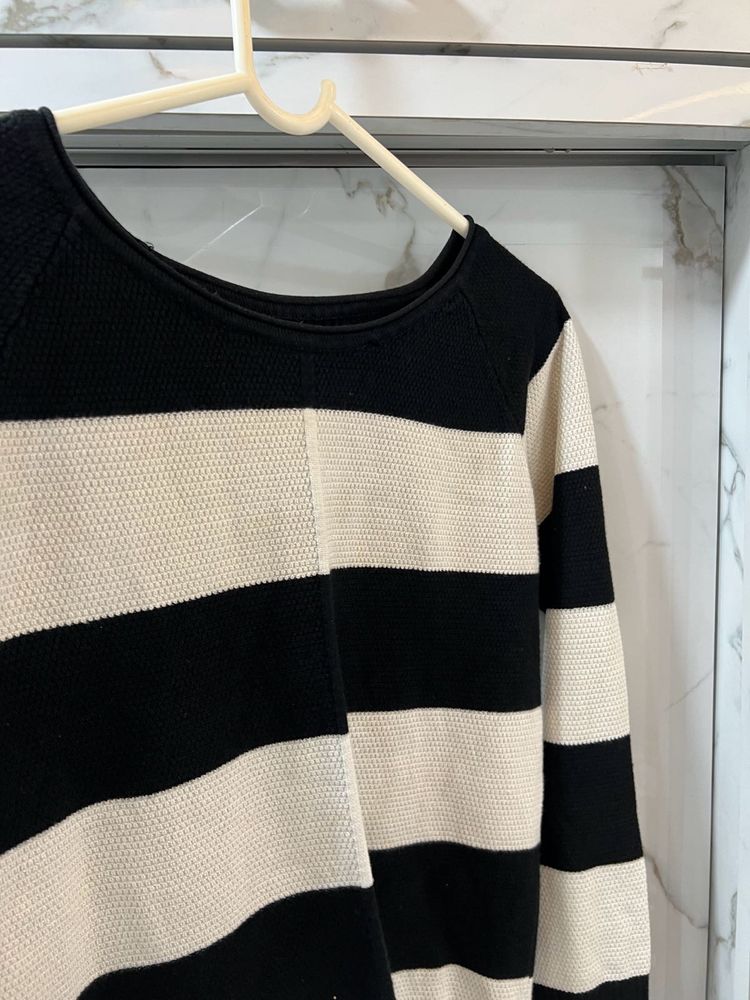 Striped Knit Sweater
