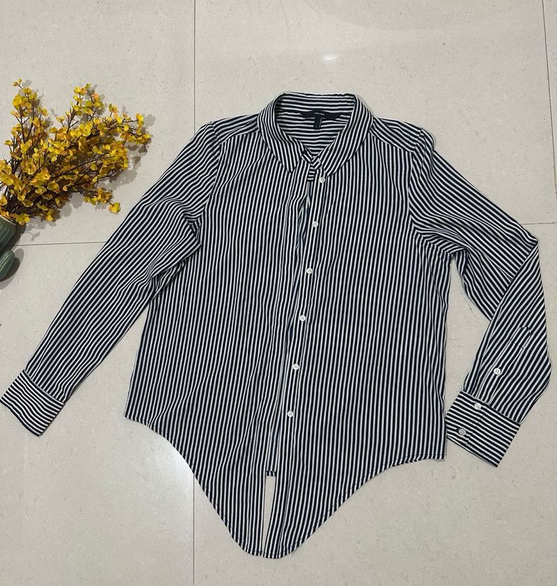 Vero Moda Striped Button-Down Shirt
