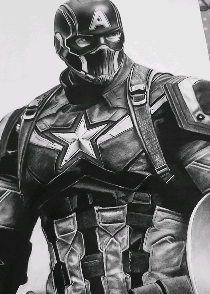 Captain America Sketch/Drawing