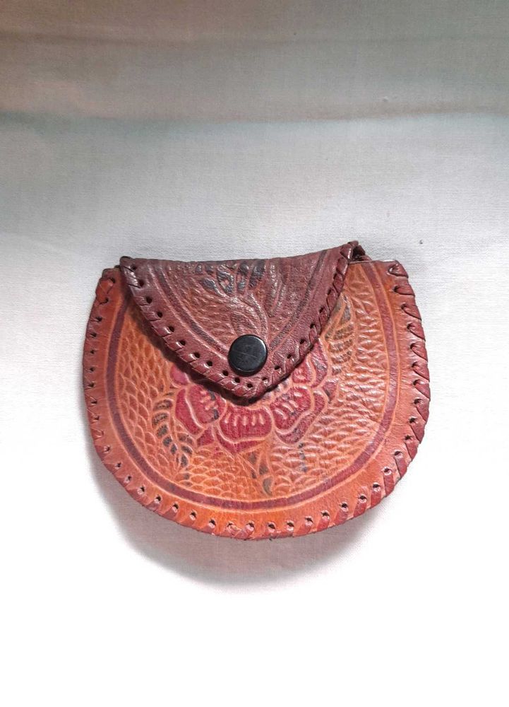 Leather Change Purse Coin Pouch Women&#39;s Wallet 👛