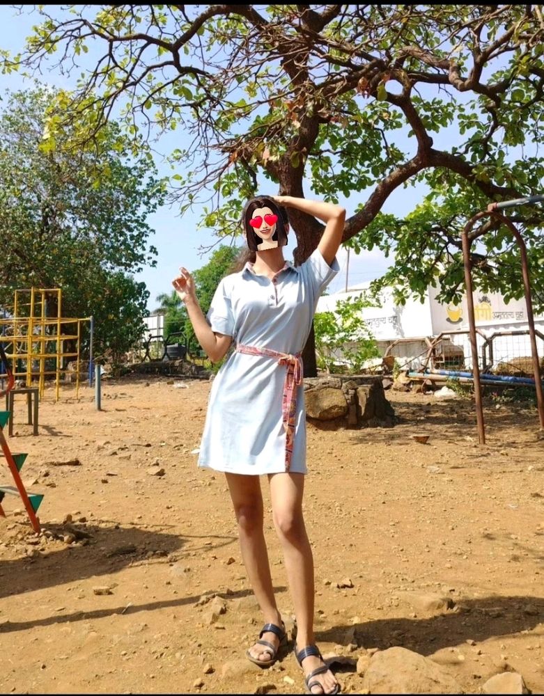 Long Shirt Type Dress