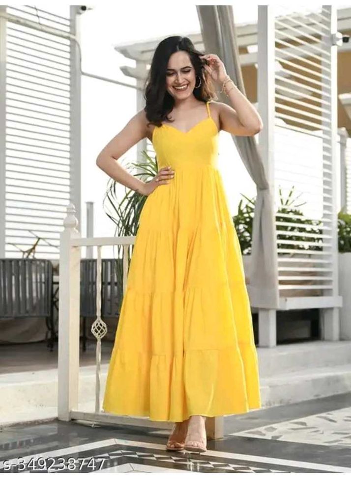 Yellow Maxi Sundress