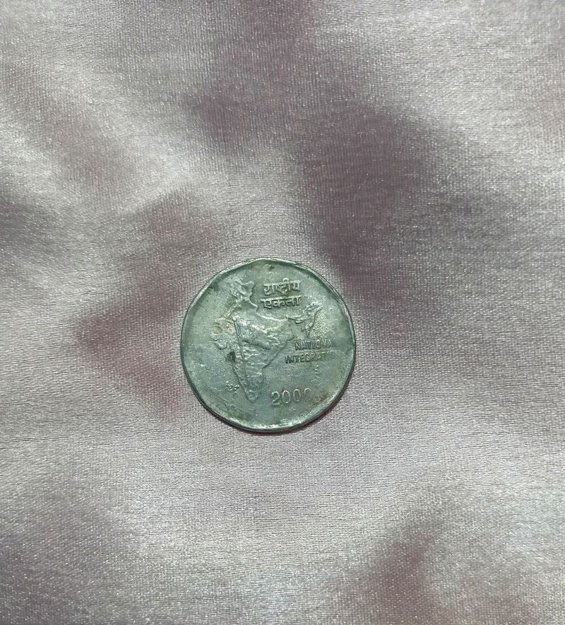 Rs 2 coin - 2000 years