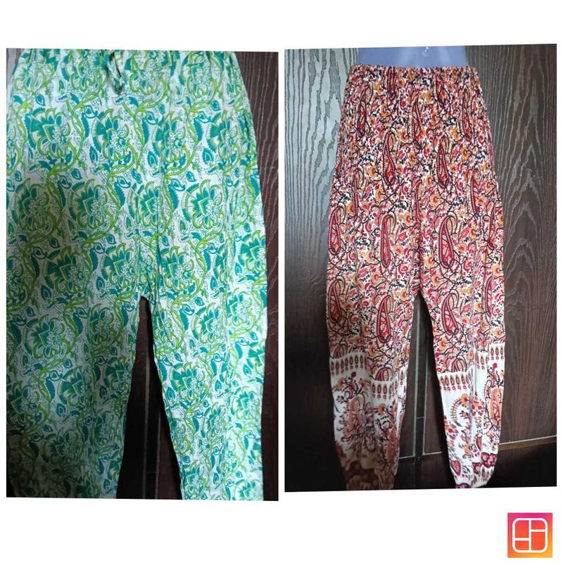 Boho Harem Pants - Set of 2