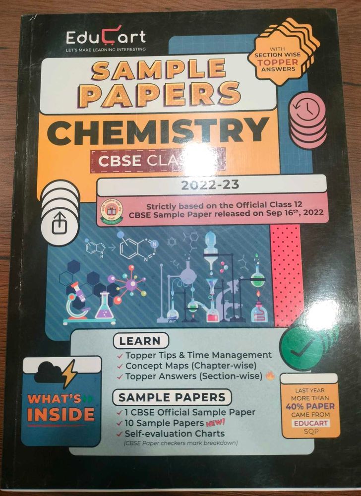 CBSE Class 12 Chemistry Sample Papers