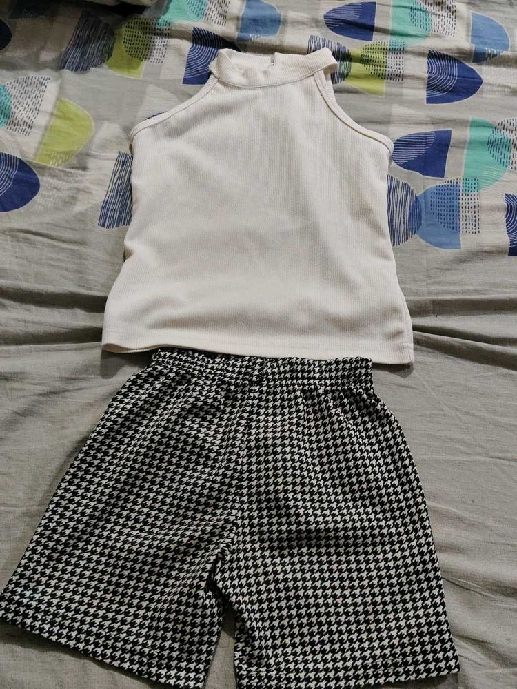 Cute Tank Top &amp; Shorts Set