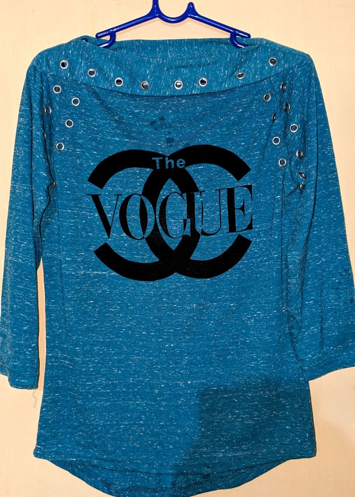 Women Solid Regular Sea Green Top