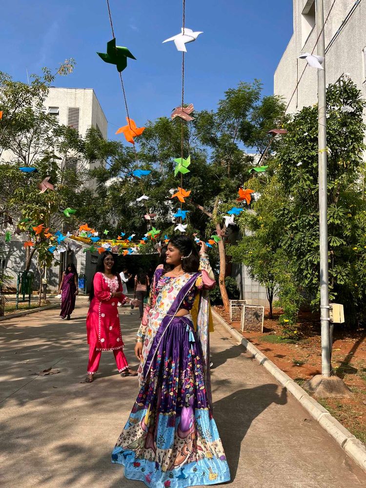 Kalamkari Lehenga Choli