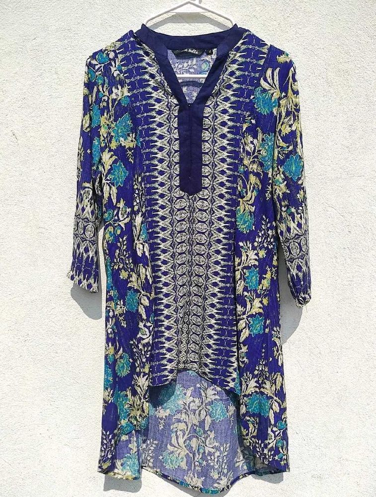 Floral Print Kurta