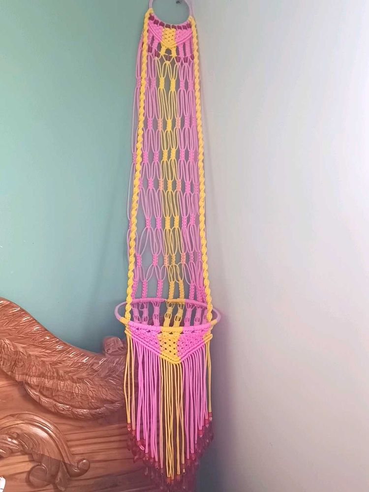 Handmade Macrame Hanging Planter