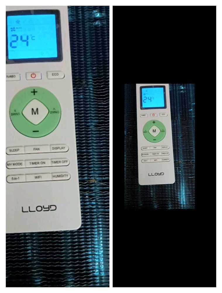 2 LLOYD AC REMOTE NEW AND ORIGINAL