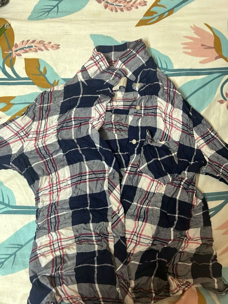 Plaid Flannel Shirt