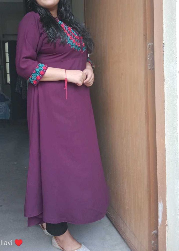 Beautiful Anarkali Kurta💜