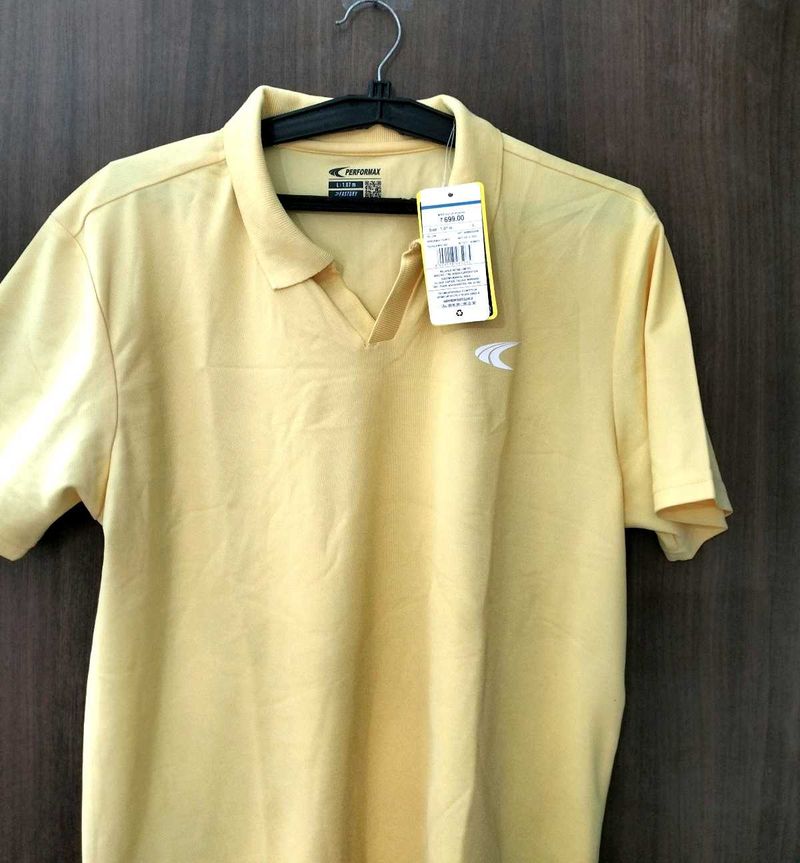 Performax Yellow Polo Shirt