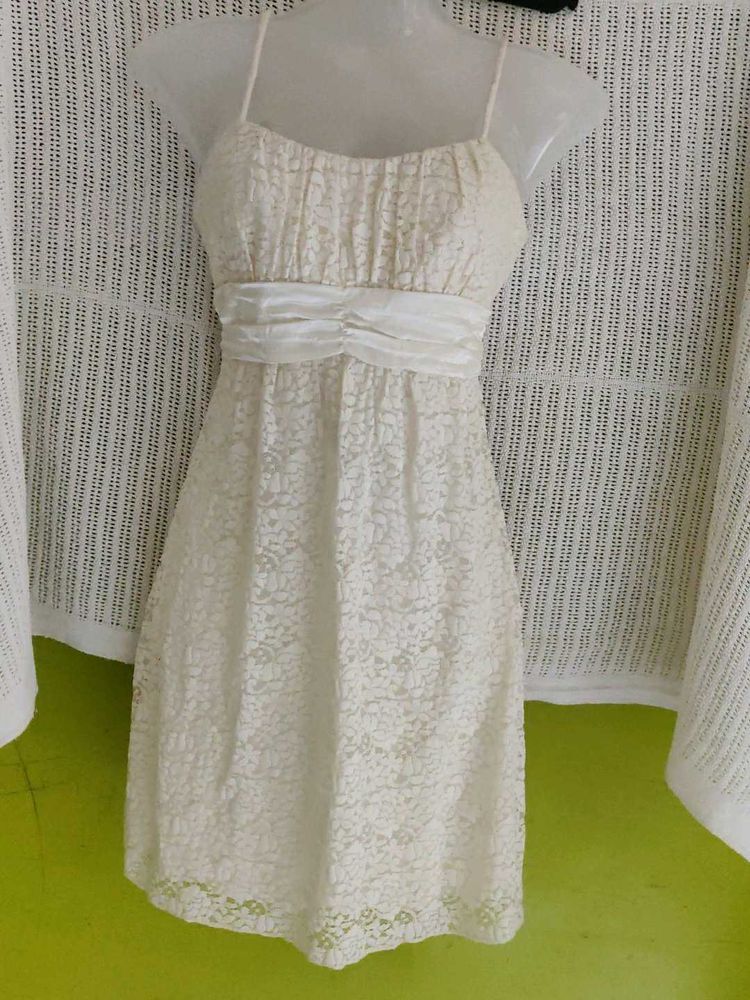 Elegant  Lace Mini Dress