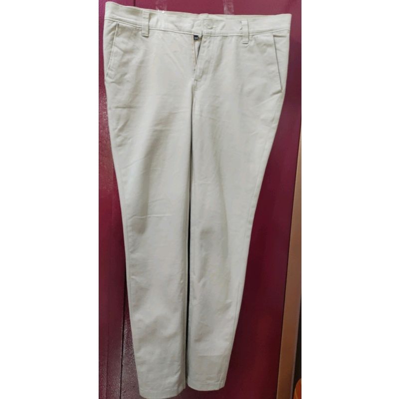 White Formal Pant