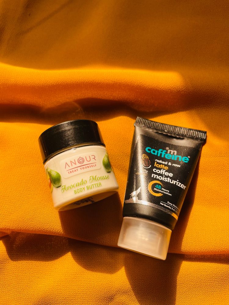 M Caffeine Moisturizer +Anour Body Butter