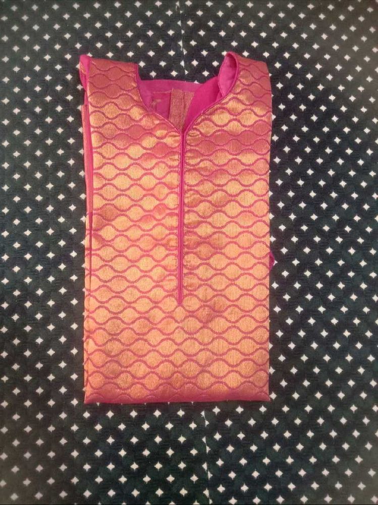 Pink &amp; Gold Kurta