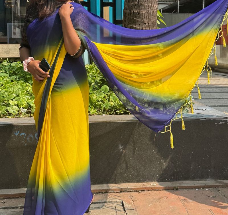 Elegant Ombre Saree