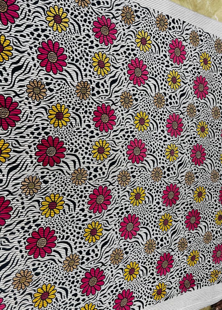 Floral Print Double Bedsheet